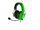 Гејминг слушалки Razer BlackShark V2 X, со кабел, зелено-црни