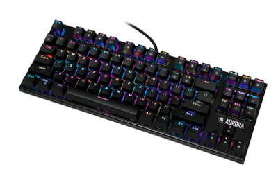 Тастатура iBOX Aurora K-2R, Blue Switch, RGB, црна
