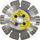 Дијамантски диск за сечење Клингспор DT612UT, 125mm, 22.2mm, сребрен
