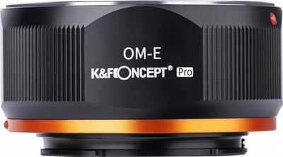 Adapter objektivi K&amp;F Concept KF06.457, Olympus OM te Sony E NEX, metal