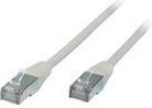 Kabllo rrjeti Patchcord F UTP Cat5e, 3m, gri