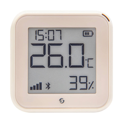 Sensor temperature dhe lagështie Shelly Plus H&amp;T Gen3, Wi‑Fi, Bluetooth, ivory