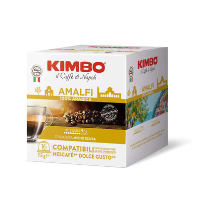 Kimbo espresso Amalfi kompatibile me Nescafè® Dolce Gusto® (16 kapsula)
