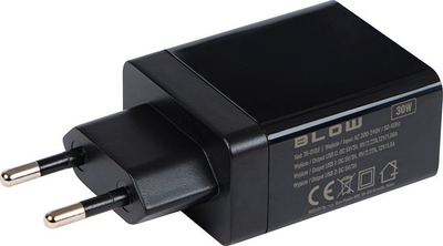 Karikues muri Blow 76-018, 30W, 2x USB-A USB-C, i zi