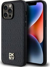 Mbulesë telefoni DKNY DKHMP14XPSHRPSK, për iPhone 14 Pro Max 6.7", MagSafe, e zezë