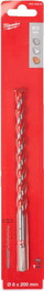 Freze betoni Milwaukee TCT Premium, 8mm, 200mm