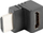 Përshtatës Landberg, HDMI(M) - HDMI(F), i zi