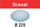Disk bluarës Festool Granat STF D225 128, Ø225mm, granulim P150, blu