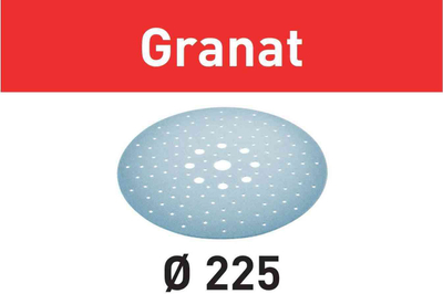 Disk bluarës Festool Granat STF D225 128, Ø225mm, granulim P150, blu