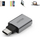Адаптер USB A - USB C, сив