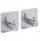 Grep ngjitës Russell Hobbs STIKY, set 2 copë, çelik inox, argjend