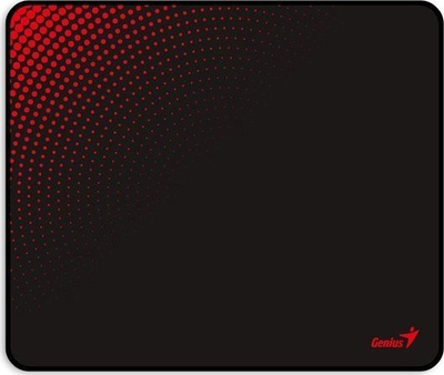 Mousepad Genius G-Pad 230S, material tekstili, 2.5 mm, i zi me të kuqe