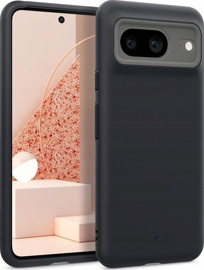 Mbulesë telefoni Spigen Caseology Nano Pop për Google Pixel 8, TPU fleksibël, mbrojtje nga goditjet, e zezë