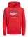 Duks Jack&Jones JJELOGO Regular Fit mJC1498, i kuq, M