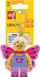 Varëse çelësash me dritë LEGO Minifigures Butterfly Girl, LED, me bateri