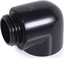 Adapter ftohës uji Alphacool Eiszapfen, 90°, G1/4 mashkull në G1/4 femër, i zi