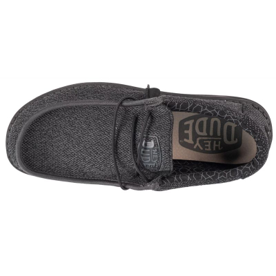 Машки обувки Hey Dude Wally Sox M 40019-0XJ, текстил, црни