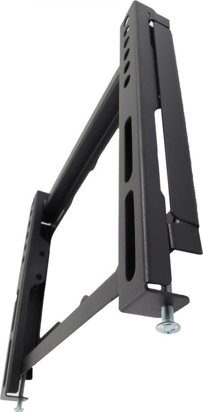 Ѕиден носач за телевизор КАБЛЕТЕК UCH0150, 13"-42", фиксен тенок, црн