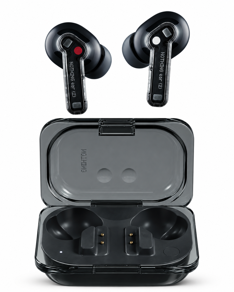 Dëgjuese Nothing Ear a, True Wireless, ANC, transparente/ të zeza