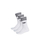 Çorape për unisex Adidas, e bardhë