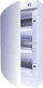 Kasë shpërndarëse modulare Eti, ECT3X18PO S DIDO, 3 x 18 module, IP40, e bardhë