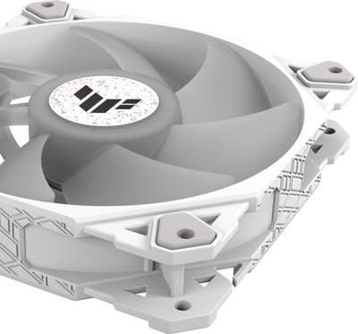 Ventilator ASUS TUF GAMING TF120 ARGB, 120mm, i bardhë