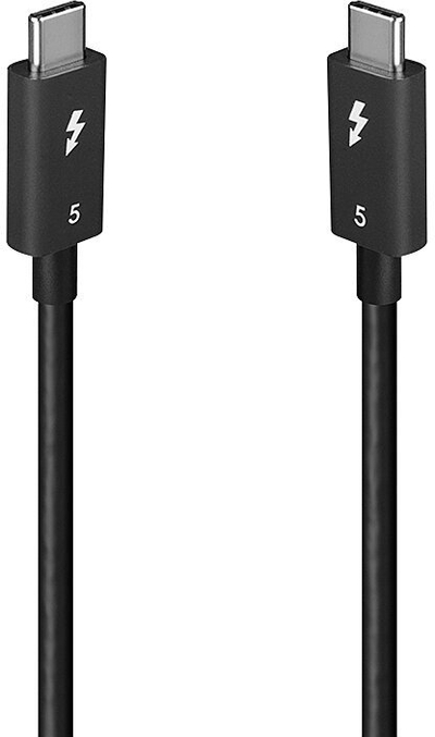 Kabllo Lindy Thunderbolt 5 1m, 80Gbps, 240W, gri