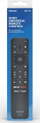 Telekomandë universale Savio RC-13 për Sony Smart TV, kompatibile, e zezë