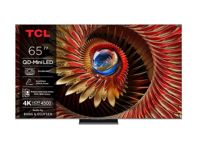 Телевизор TCL 65C8K, 65", QD Mini LED, 4K UHD, црн