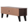 Komodë për TV Iren 120x32,5-34x41Hcm (HM2481.02), zezë