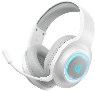 Kufje gaming QCY Heroad V200 Tri-Mode, 7.1, 240h bateri, të bardha