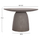 Tavolinë ngrënieje Seppo HM18154.03, rreth 120 cm, fiber cement, gri