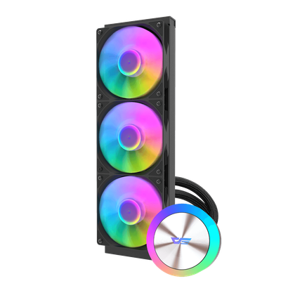 Ftohës Darkflash Liquid Cooler DG360 AIO, 360mm, i zi