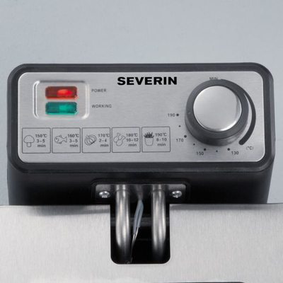 Fritezë Severin FR2431, 2000 W, e zezë