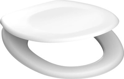 Ulese tualeti Schuette Duroplast 89182861, 38 x 45 cm, duroplast, e bardhë