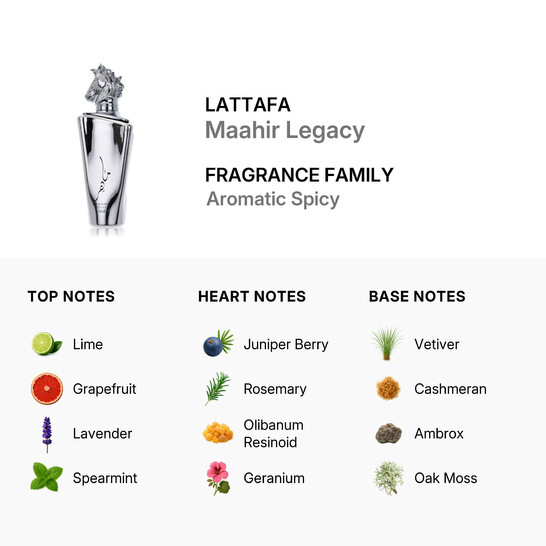 Eau de Parfum Lattafa Maahir Legacy, 100 ml 4