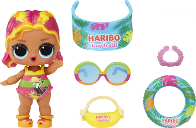 Kukull surprizë MGA LOL Surprise Loves Mini Sweets X HARIBO, figurina koleksionuese, shumëngjyrëshe