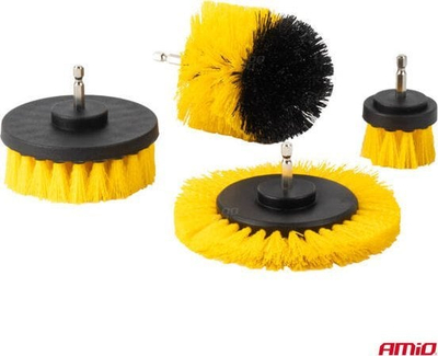 Set pastrimi makinash AMiO Detailing 043, 22 copë, me çantë