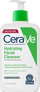 Xhel pastrues fytyre CeraVe Hydrating Facial Cleanser, për lëkurë normale deri në të thatë, 473ml, i bardhë