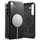 Maskë telefoni Ringke Onyx Magnetic për Samsung S25 Plus, MagSafe, TPU, e zezë