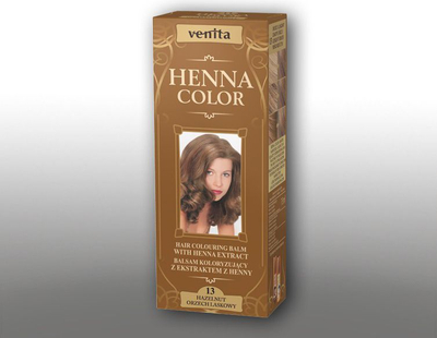 Balsam ngjyrues për flokë Venita Herbal Balms Henna Color 13, 75ml, ngjyrë lajthie