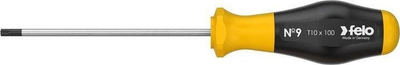 Kaçavidë Felo SD No. 9 TORX T10, 100mm, portokalli