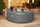 Jacuzzi i frymshëm Bestway Lay-Z-Spa Santorini 6001T, për 7 veta, modeli 2025, blu