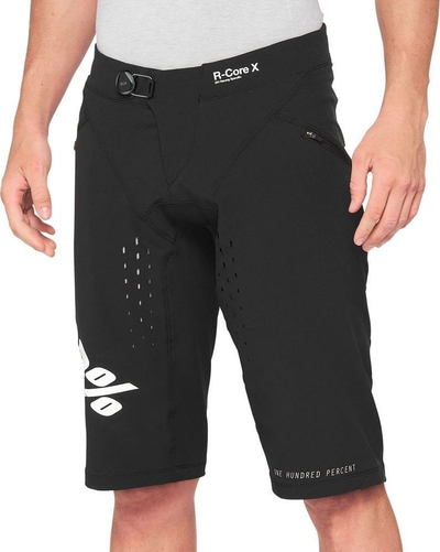 Shorce çiklizmi 100% R-CORE X, BOA, për burra, të zinj