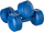 Set hantellash bituminoze Rebel, 20 kg, PVC, shumëngjyrëshe