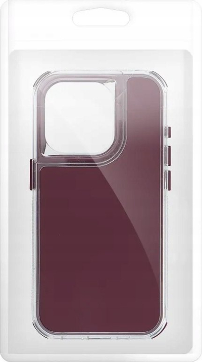 Këllëf Matrix për iPhone 12 / 12 Pro, kornizë transparente, mbron nga goditjet, lejla