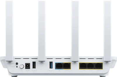 Ruter ASUS ExpertWiFi EBR63 AX3000, WiFi 6, dual band, i bardhë