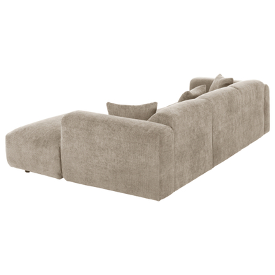 Divan këndor Bricken (i djathtë) 110–282×98–160×72 cm (HM3275.01R), bezhë