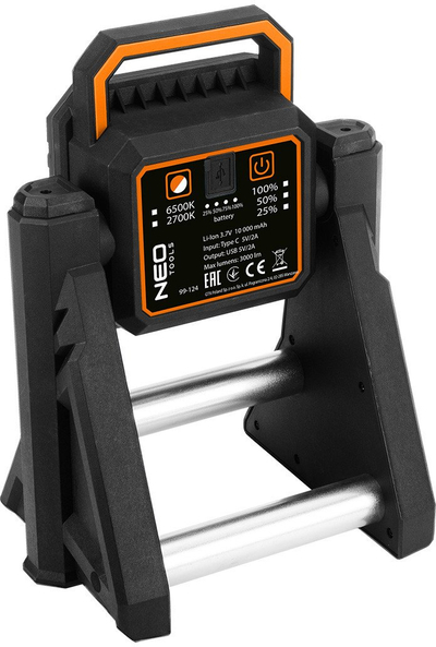 Reflektor teleskopik NEO TOOLS 99-124, 750 lm, 6500K, i zi
