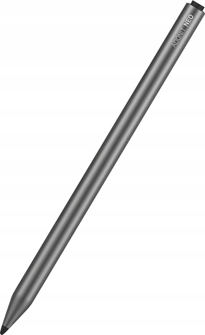 Stylus për iPad Adonit Neo, magnetik, palm rejection, gri e çelët